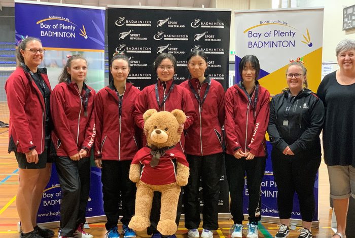 Badminton silver medal