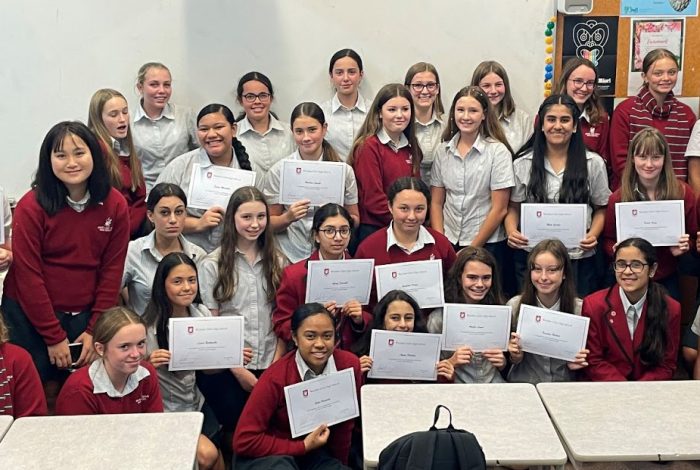 Year 9 Social Studies award - term 1 2021