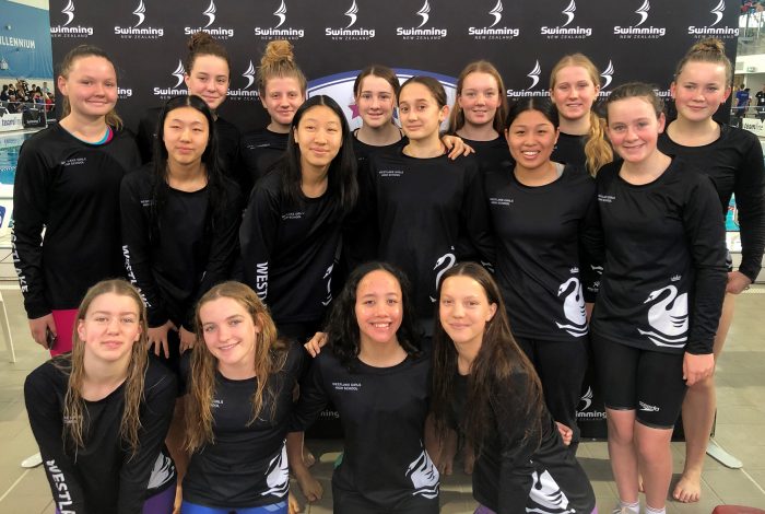 Westlake GIrls NZSS Swimming Team
