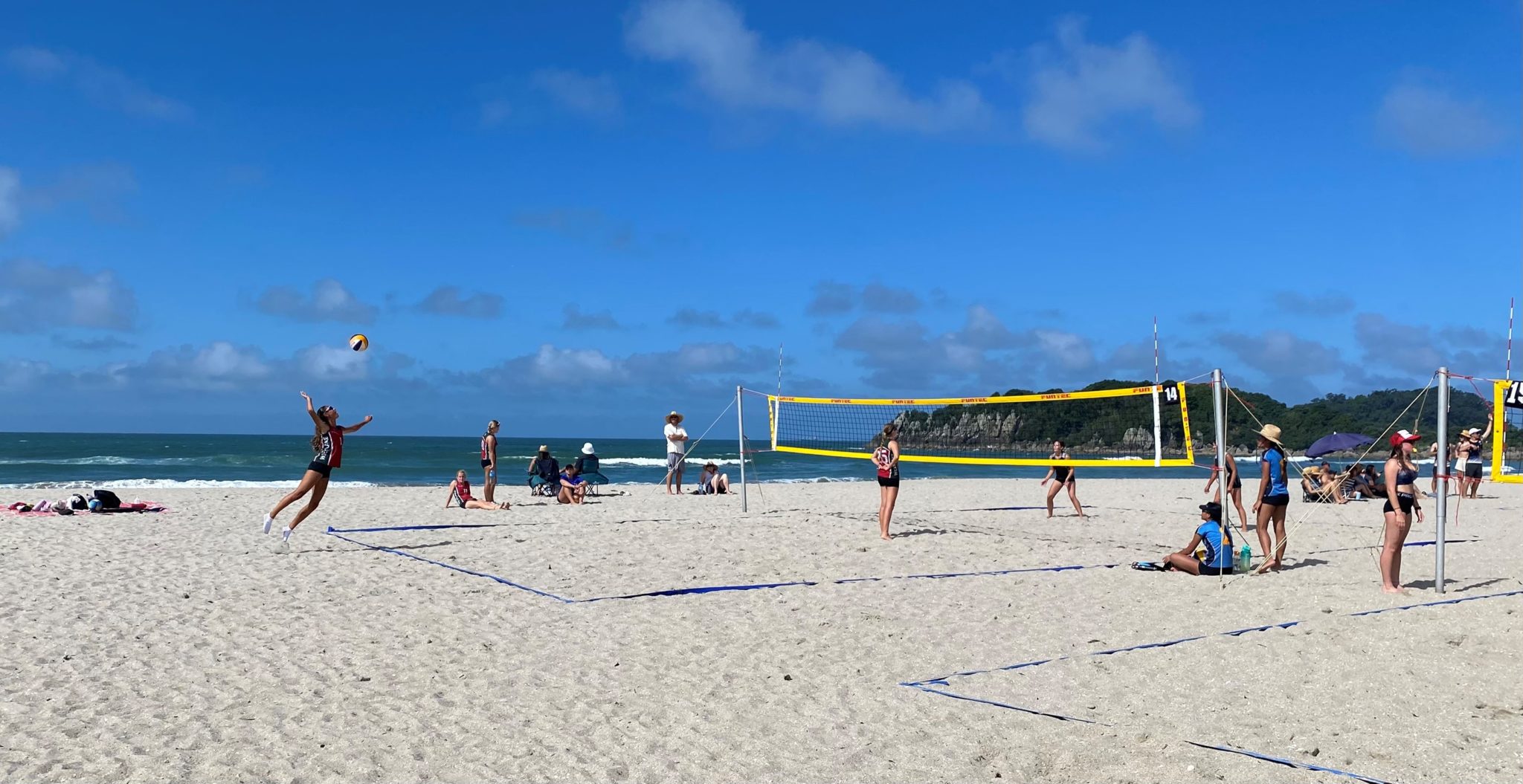 Westlake Girls win Bronze at the NZSS Beach Volleyball Champs Te Reo