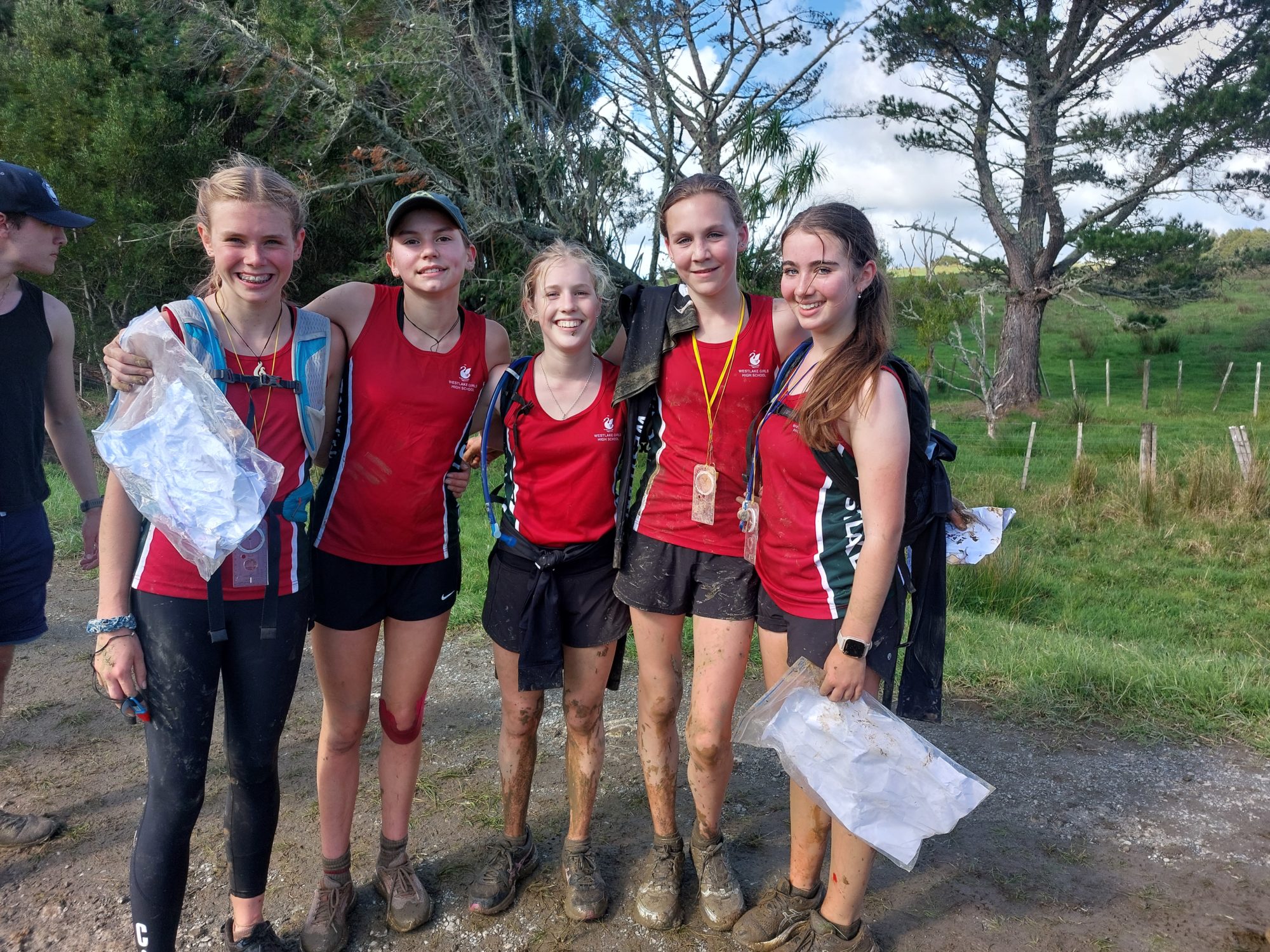 Girls Group Racing Girls Adventure Racing - Orienteering event | Te Reo o Te Roto