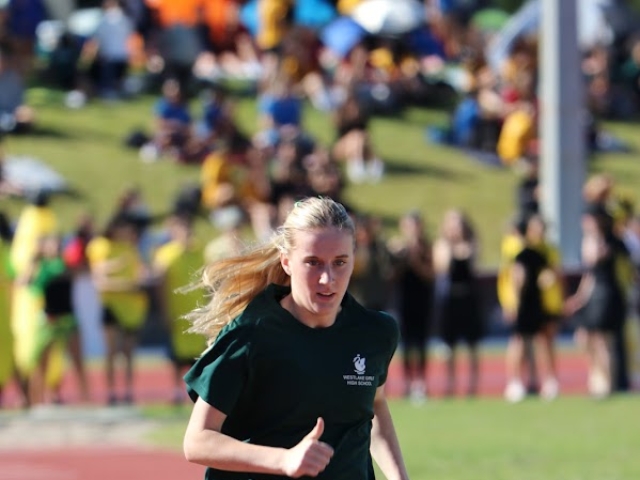 Emma running