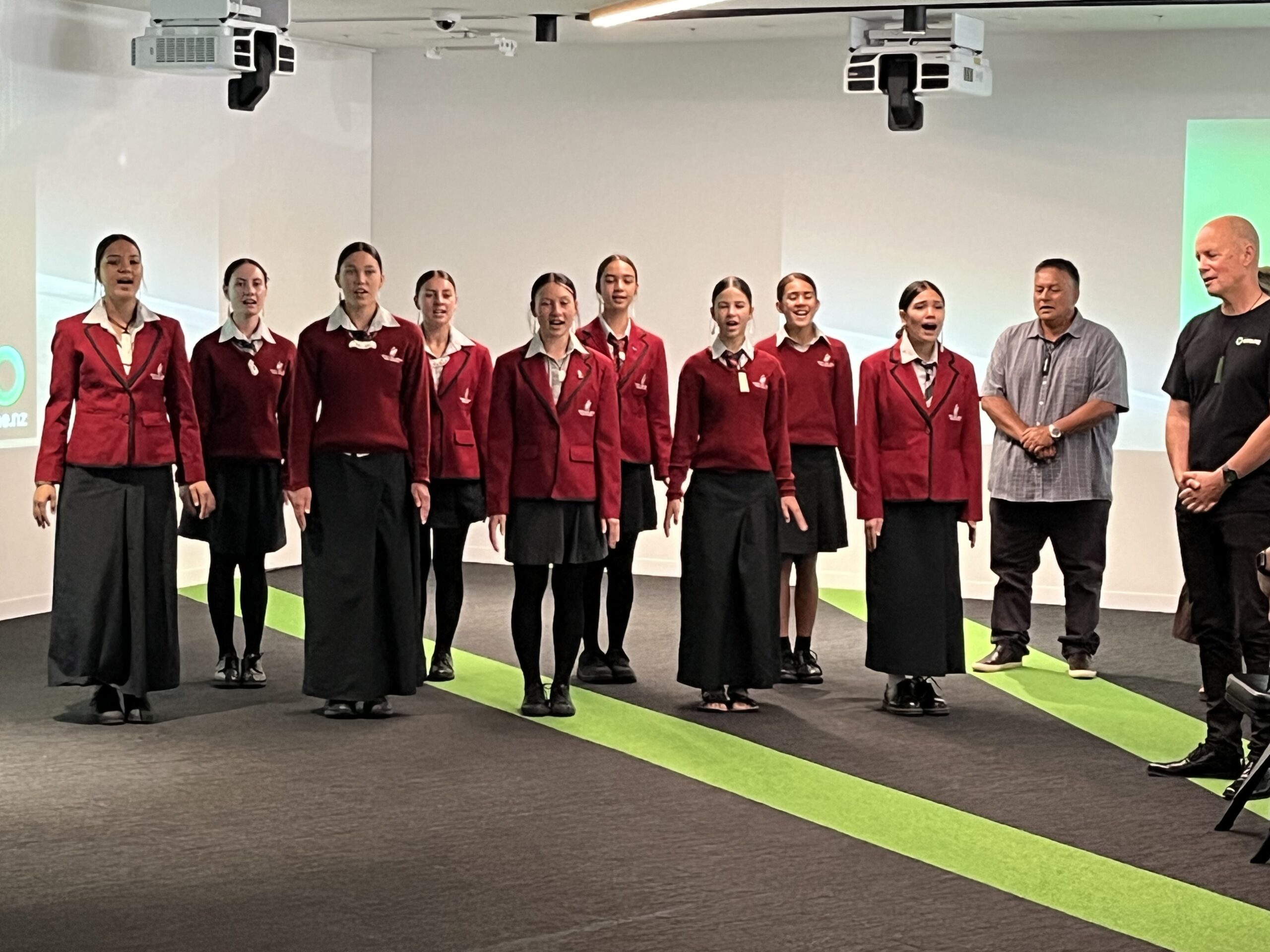 One NZ powhiri waiata