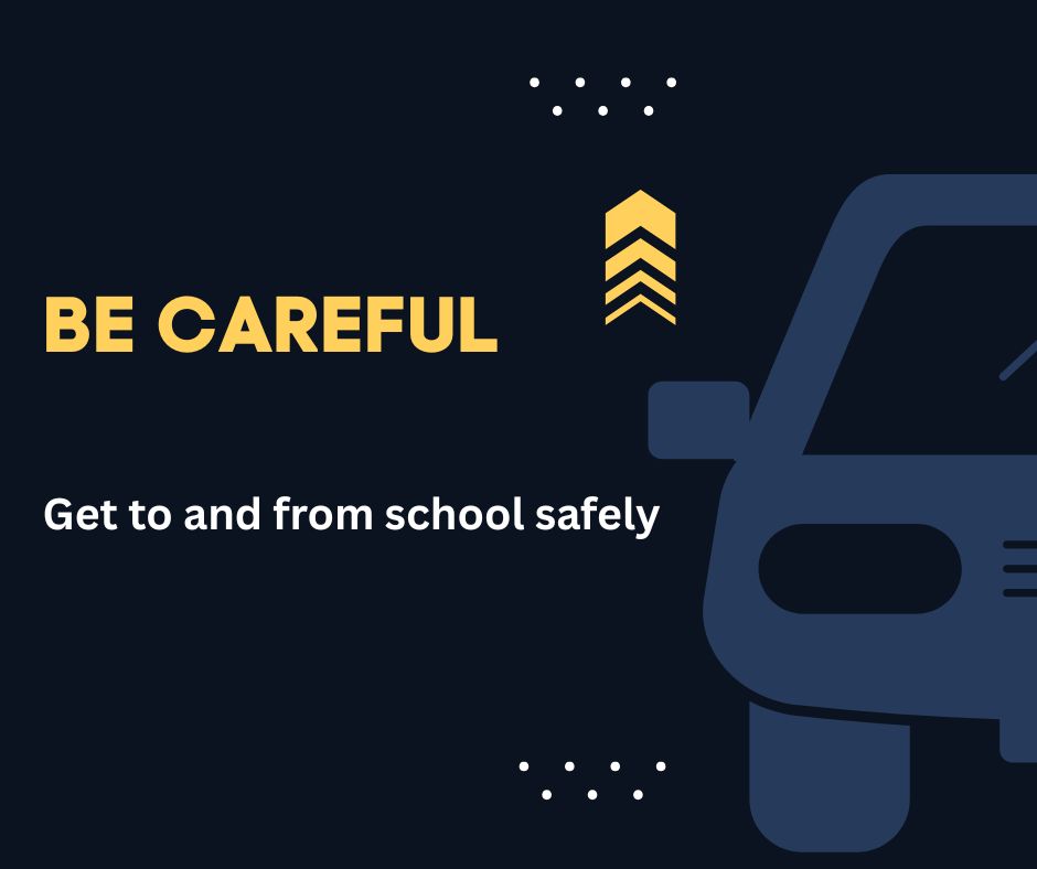 Be careful banner Be careful banner