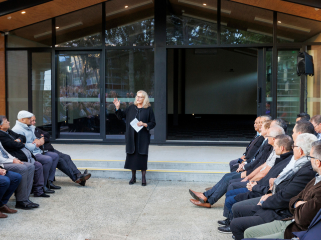 Principal Jane Stanley Whare Opening