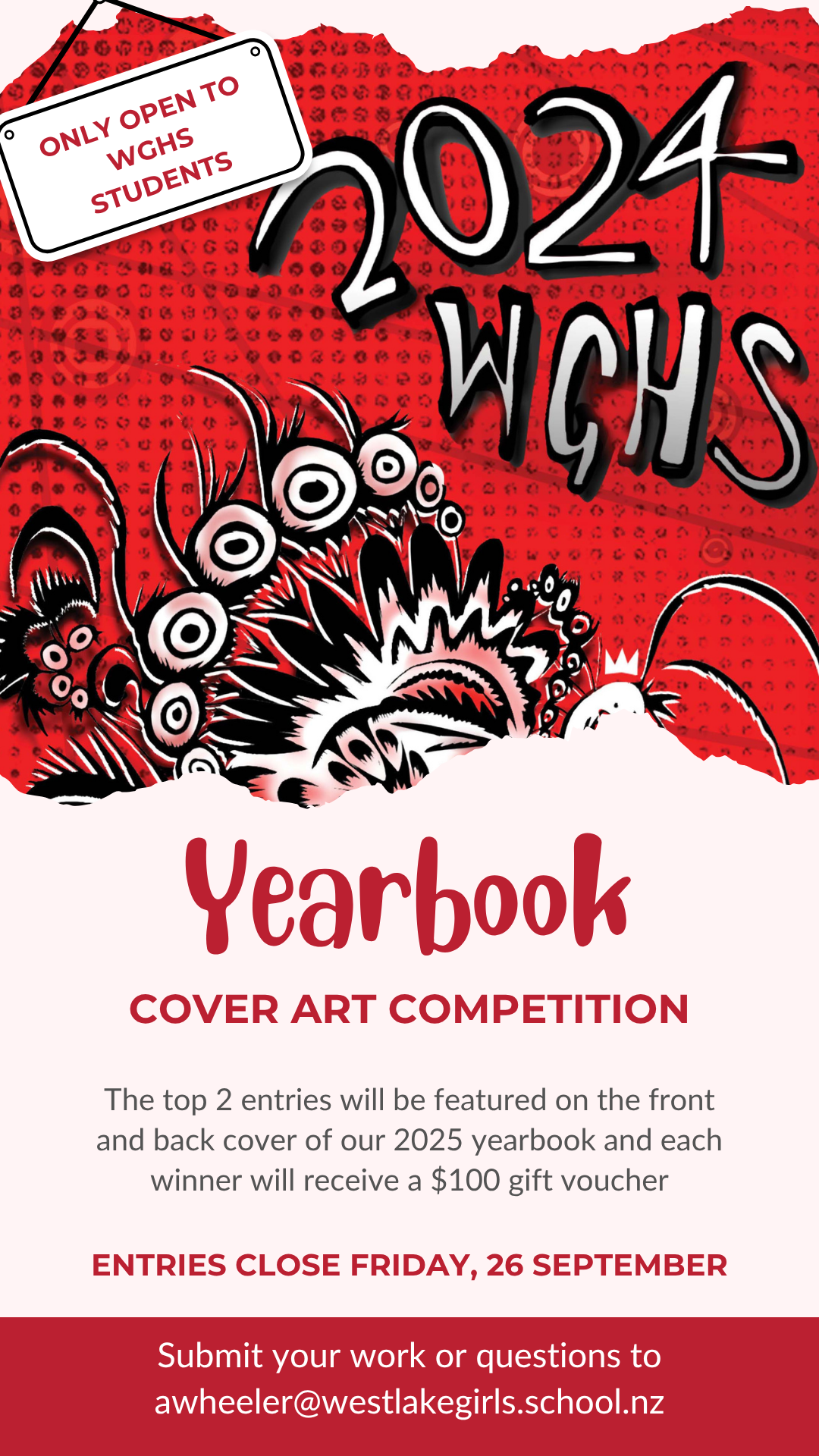 2025 Yearbook cover comp