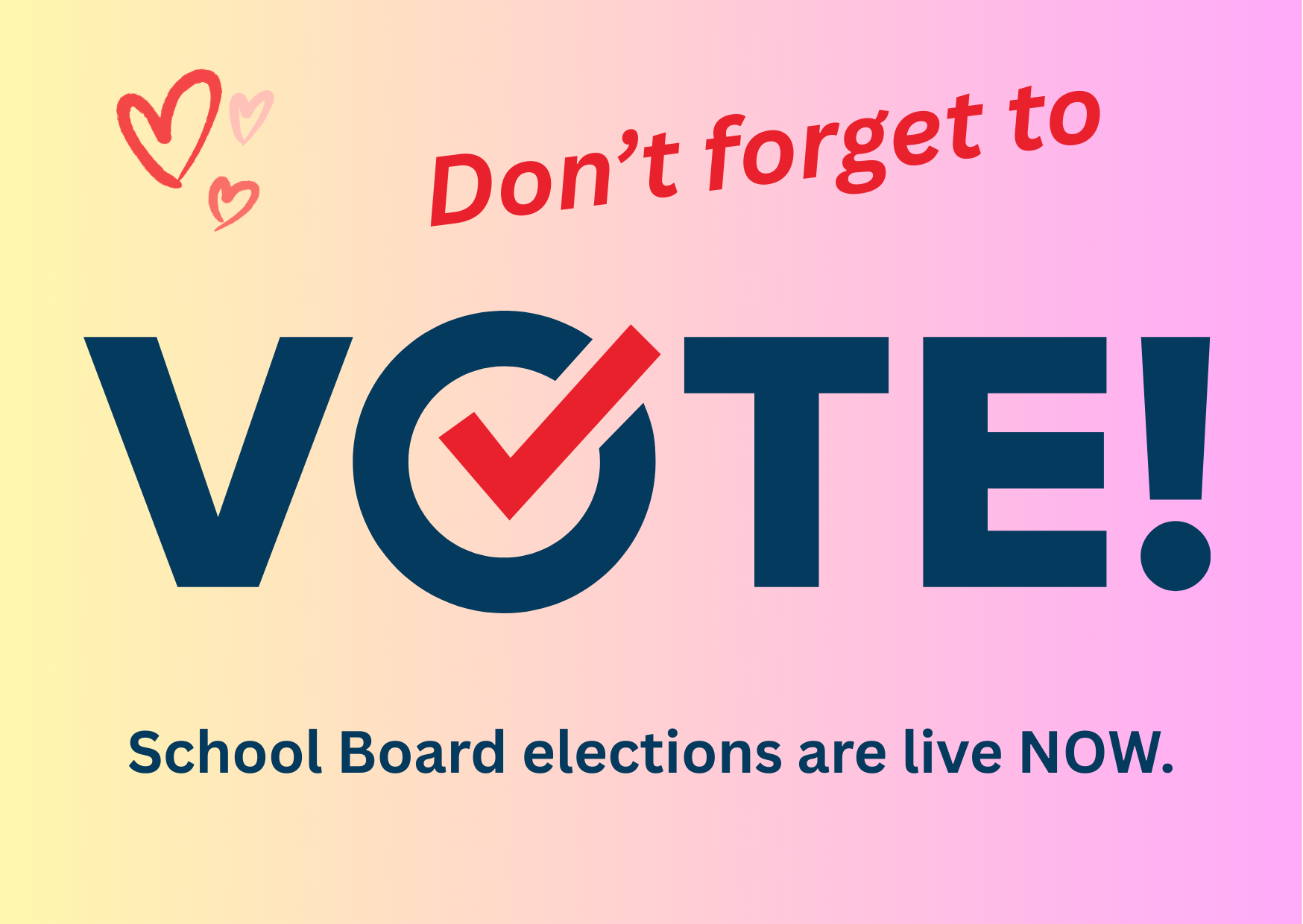 WGHS board elections WGHS board elections