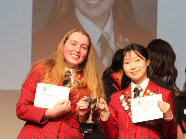 Julia Wilkins and Elaine Zhou