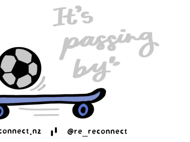 It's passing by