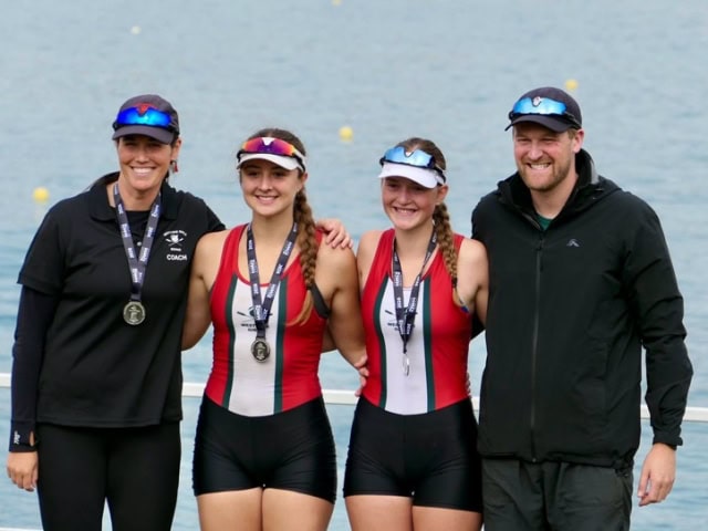 U18 Pairs medals