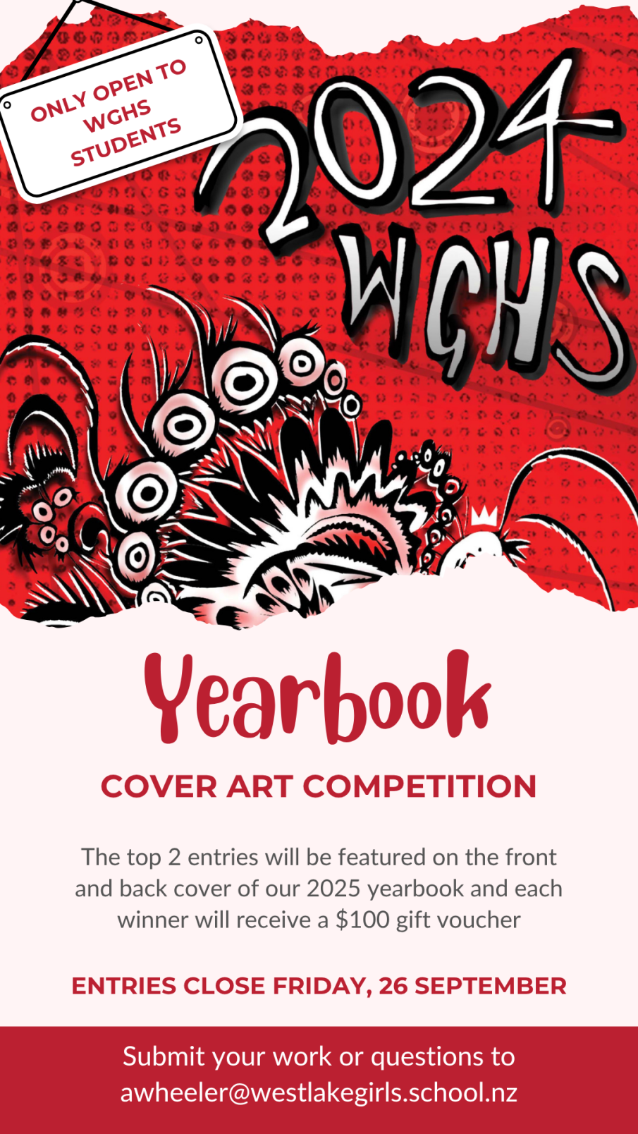 2025 Yearbook cover comp