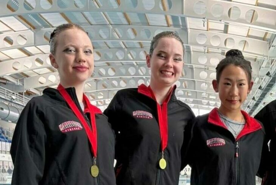 Aqua team medal