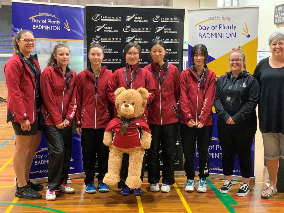 Badminton silver medal