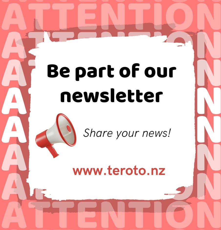 Be part of our newsletter!