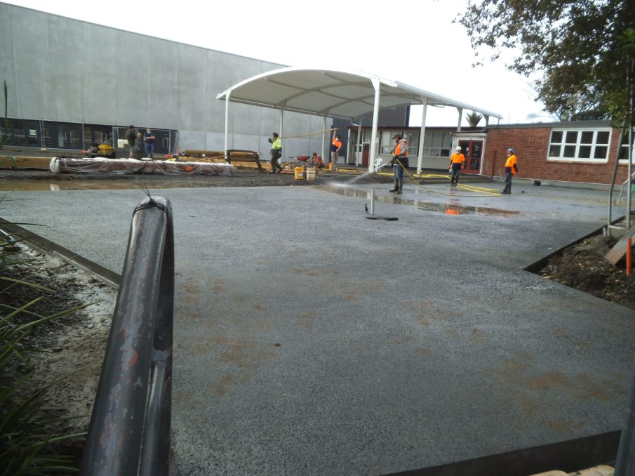 Concrete pour 3