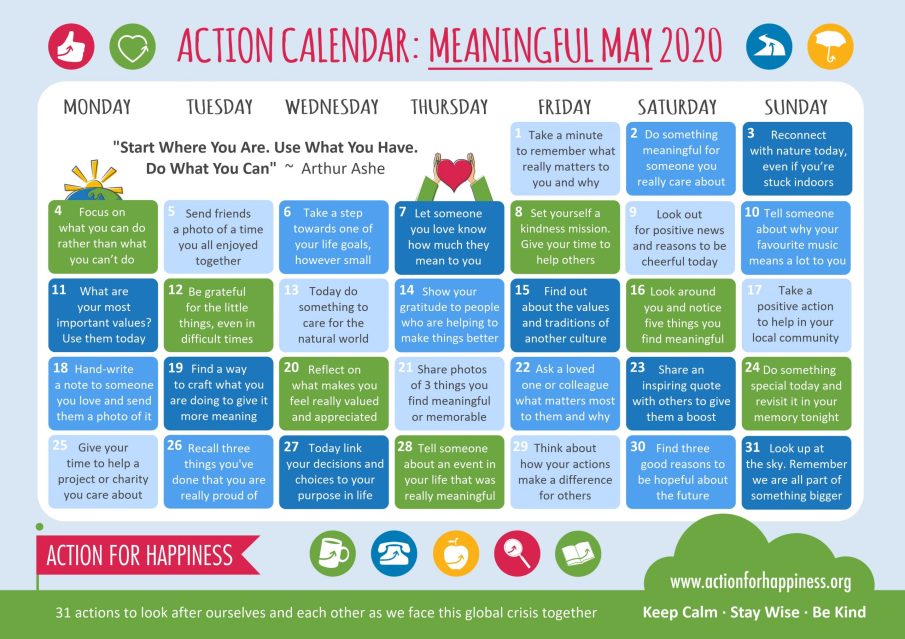 Meaningful May