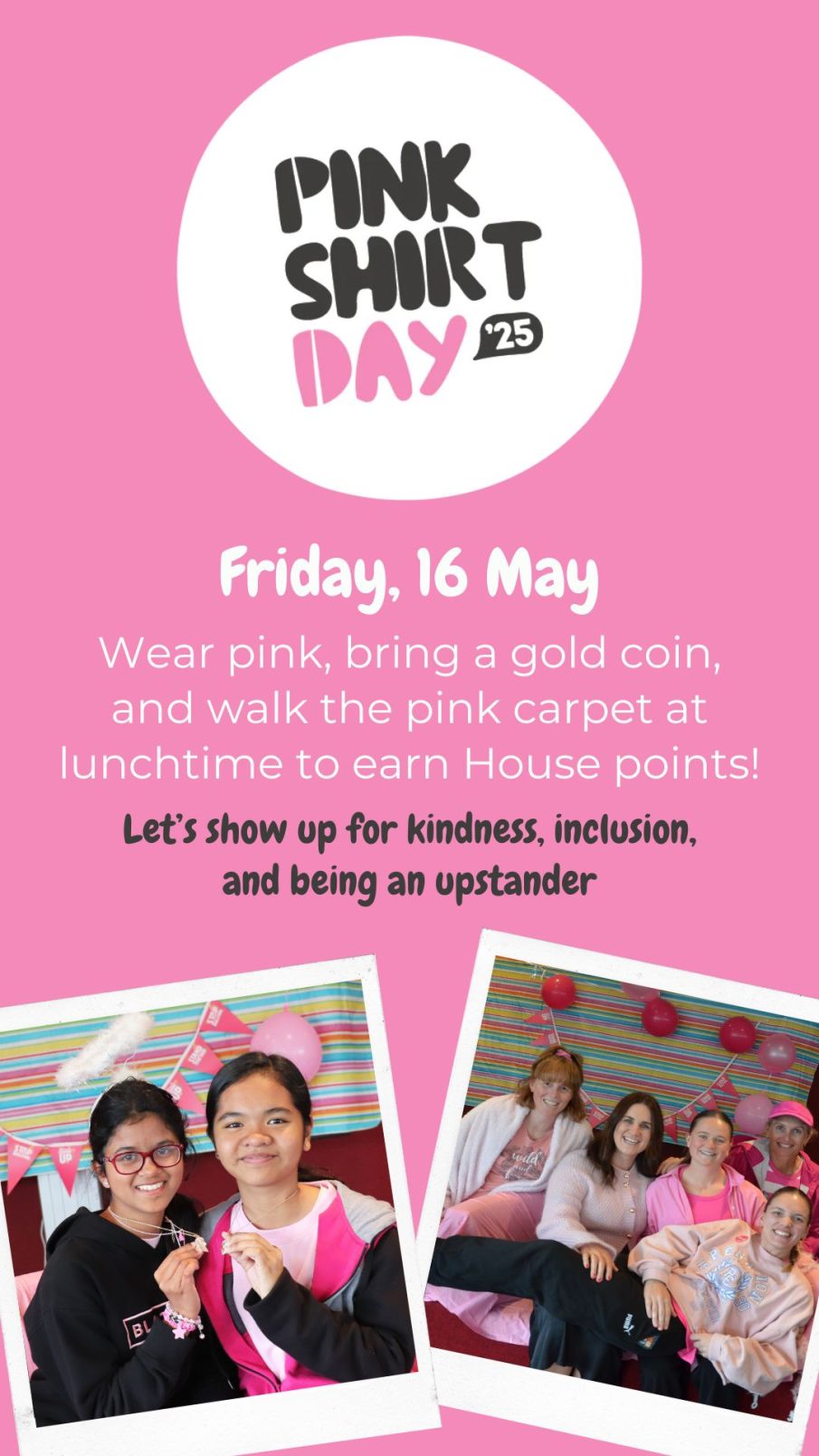 PINK SHIRT DAY