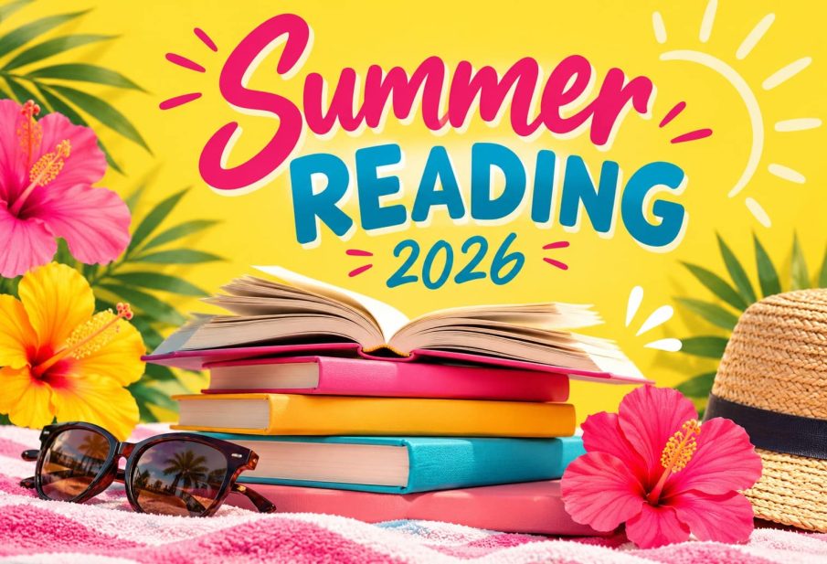 Summer Reading 2026 Beach Poster