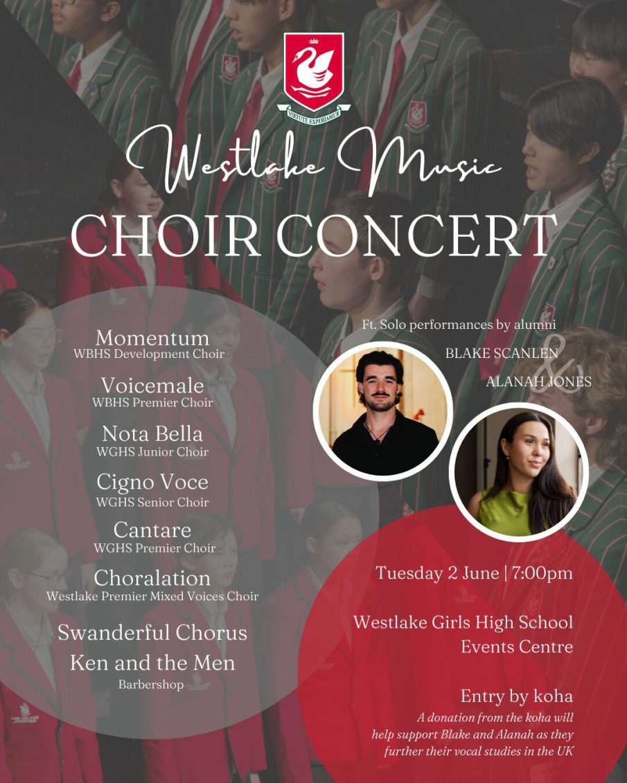 Westlake Choir Concert 2026 POSTER